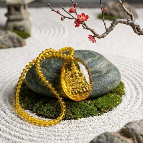 天使守護樹脂吊墜，千臂觀世音菩薩吊墜